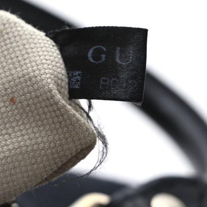 Gucci Monogram Selleria Calfskin Vintage Web Medium Boston Beige Blue 9 of 14
