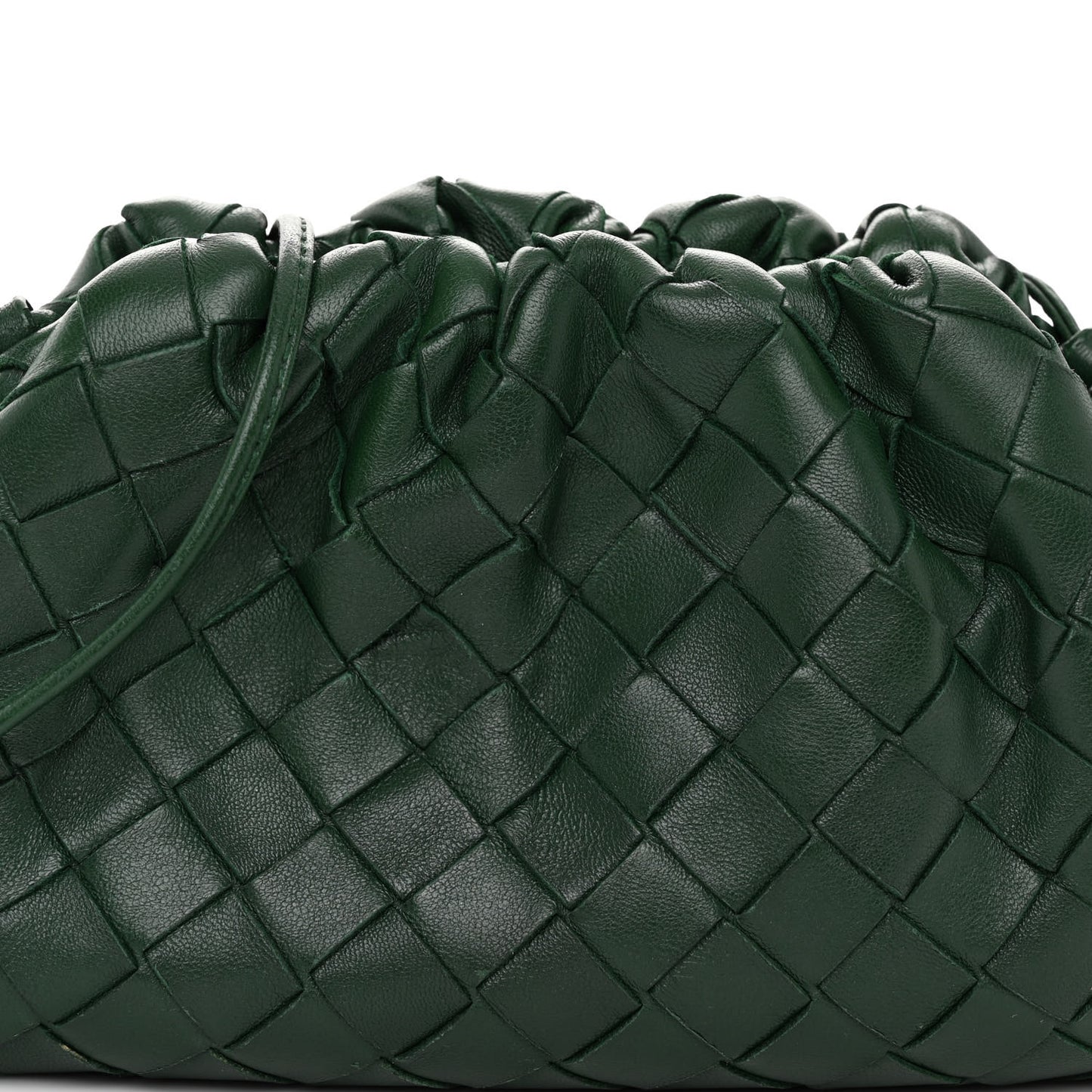 Nappa Intrecciato The Mini Pouch Raintree