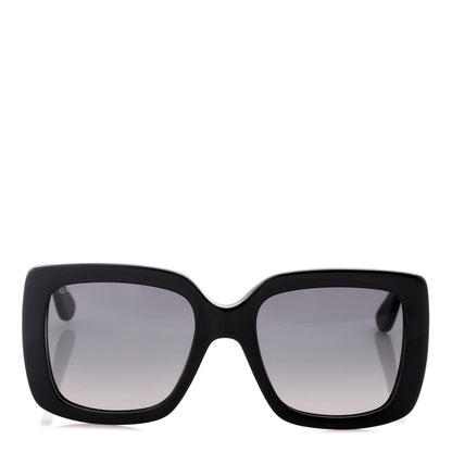 Gucci Acetate Square Frame Sunglasses GG 0141/S Black 2 of 8