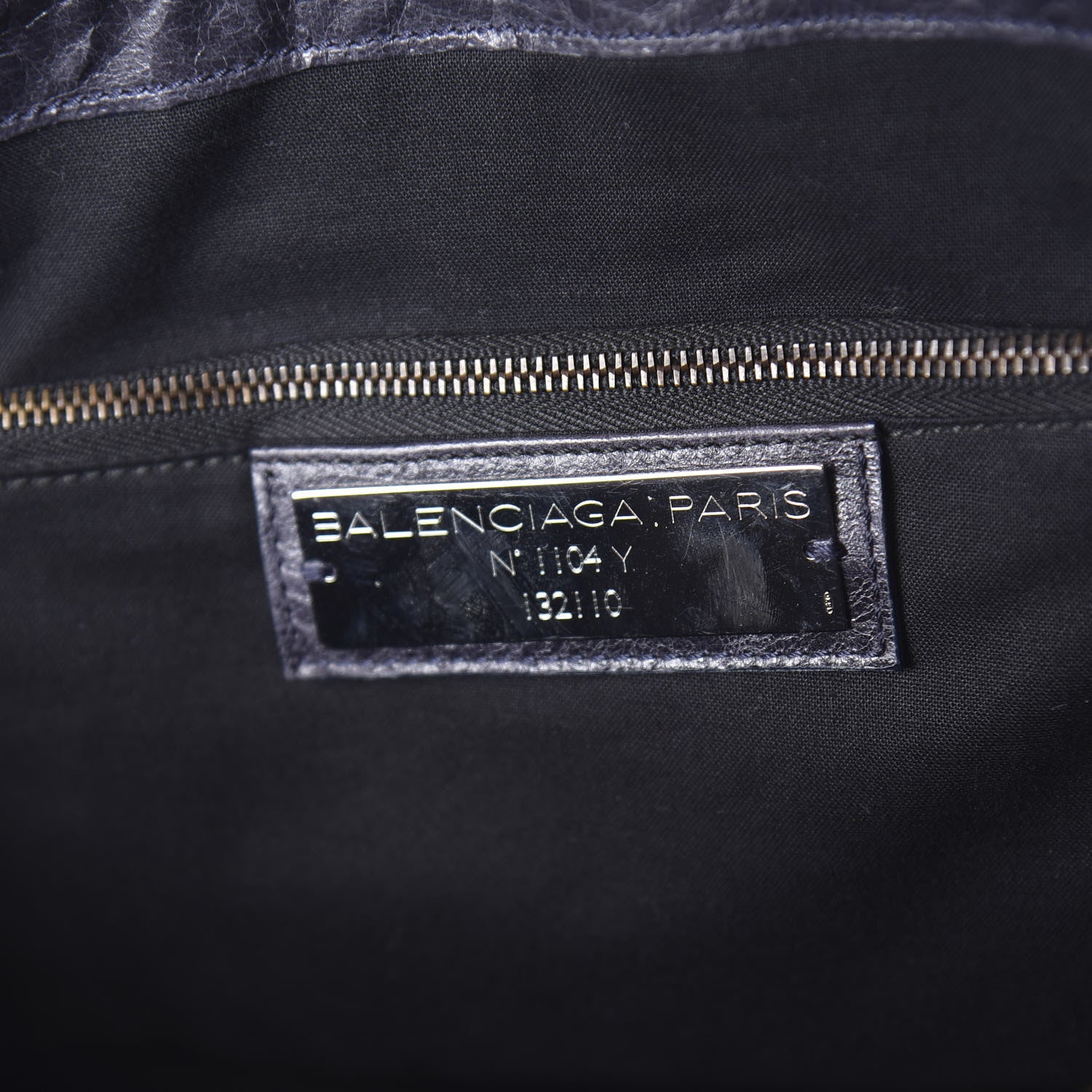 Balenciaga Agneau Classic Hardware Work Bleu Roi 8 of 10