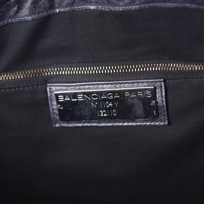 Balenciaga Agneau Classic Hardware Work Bleu Roi 8 of 10
