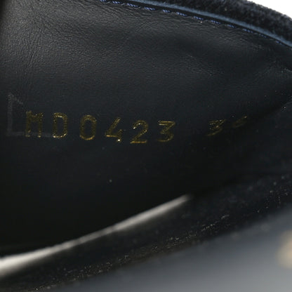Christian Dior Canvas Embroidered Dway Mules Slide Sandals 36 Deep Blue 6 of 8