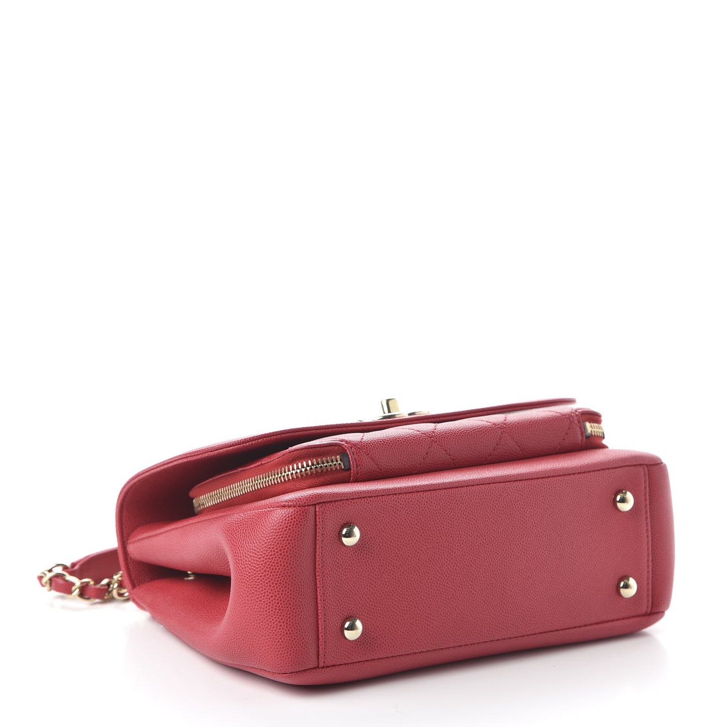 Caviar Quilted Medium Business Affinity Flap Pink