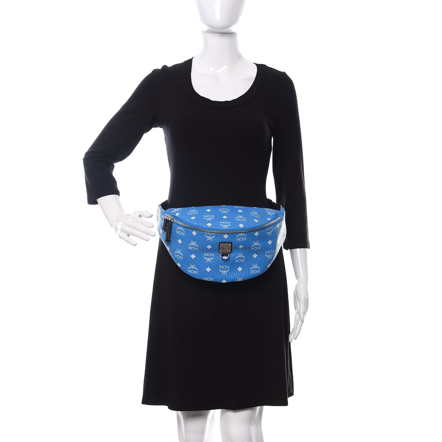 Visetos Medium Fursten Belt Bag Blue