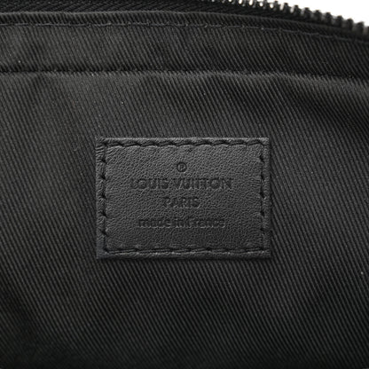 Louis Vuitton Calfskin Monogram Shadow Duo Messenger Black 6 of 9