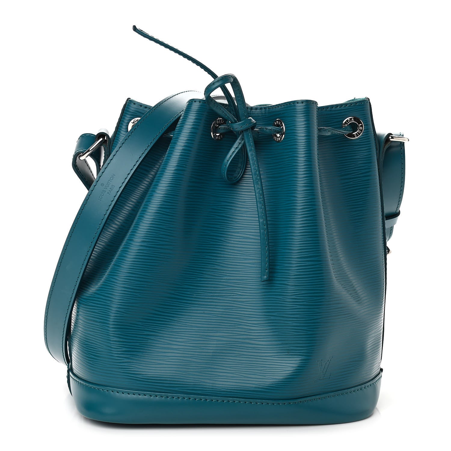 Louis Vuitton Epi Noe BB Cyan 1 of 9
