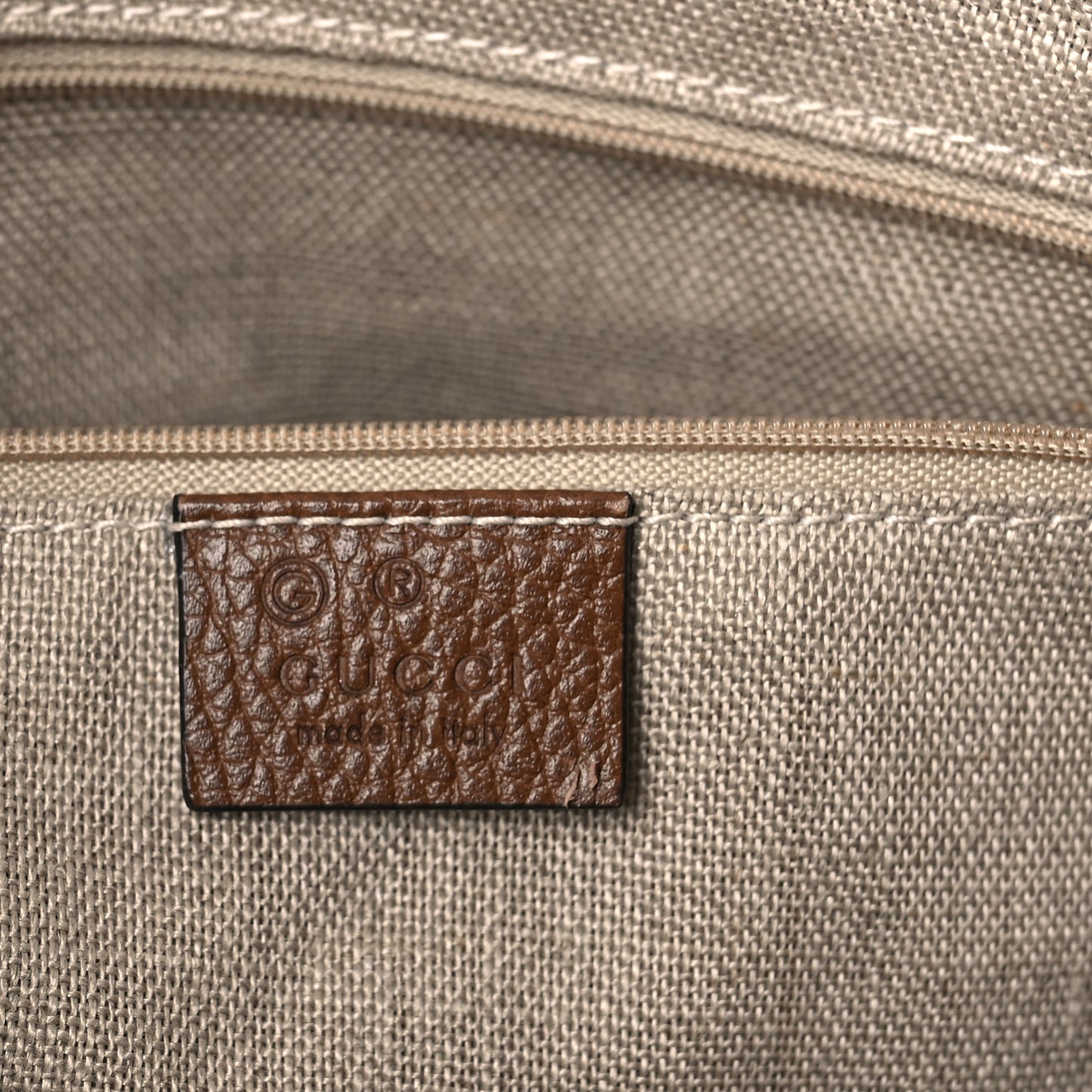 Soft GG Monogram Large Margaux Hobo Brown