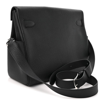 Hermes Togo Kelly Messenger GM Black 3 of 11