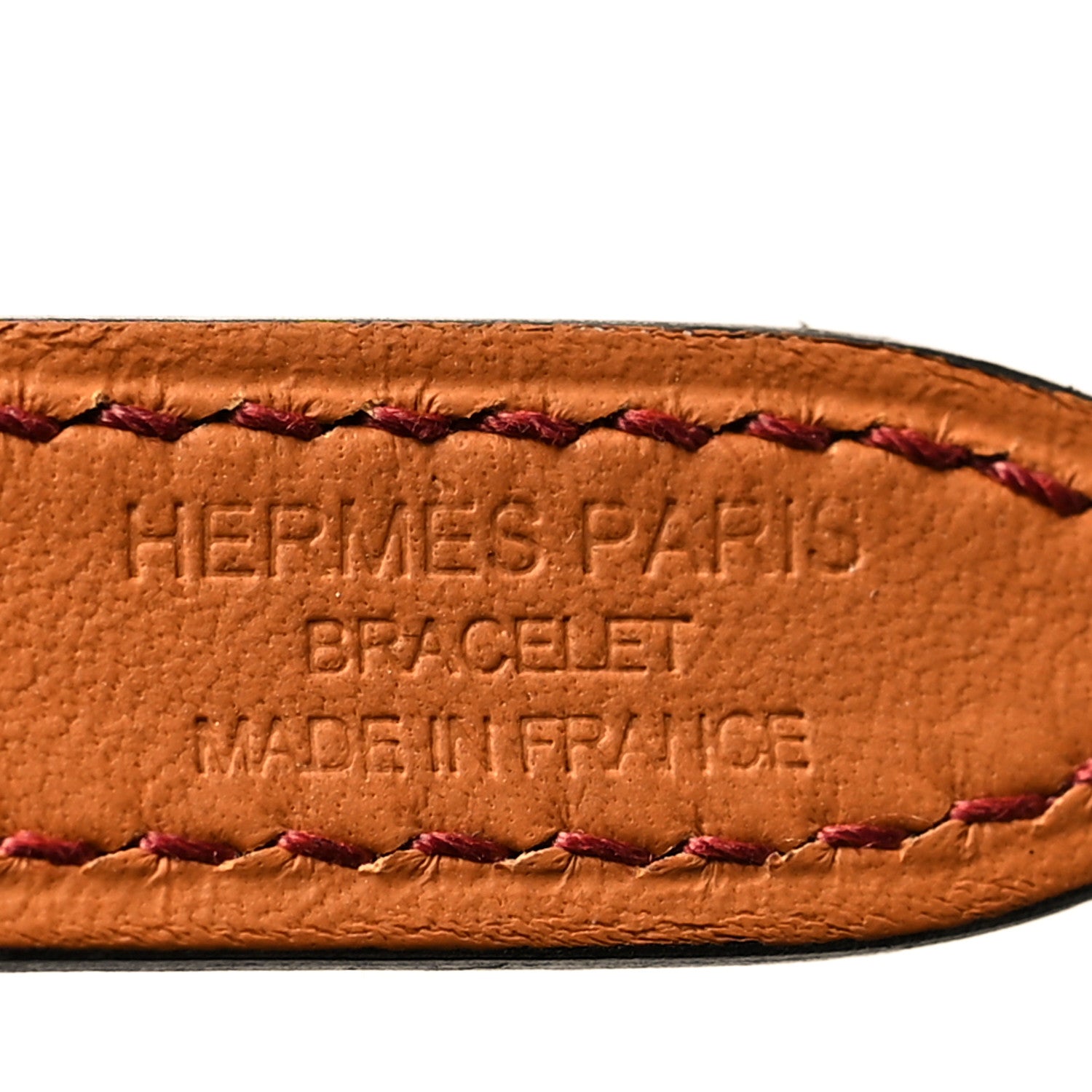 Hermes Swift 41mm Apple Watch Attelage Double Tour Band Rouge H 4 of 4