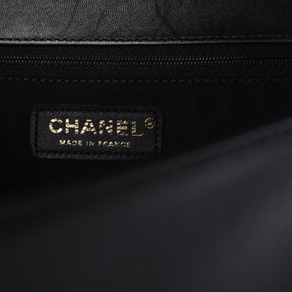 Chanel Lambskin Quilted New Medium Boy Flap Black 6 of 10