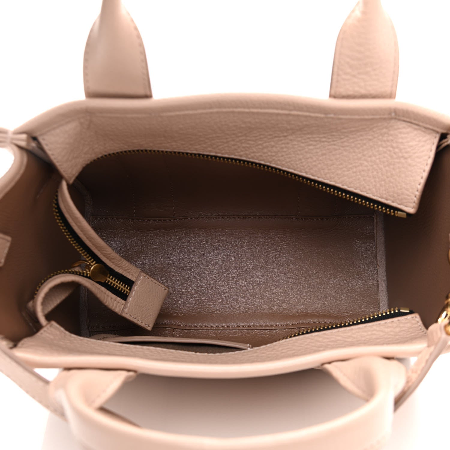 Marc Jacobs Grained Calfskin Small The Tote Bag Rose Dust 7 of 12
