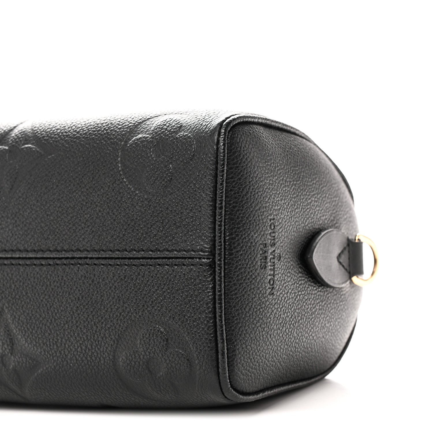 Louis Vuitton Empreinte Monogram Giant Speedy Bandouliere 20 Black 9 of 10
