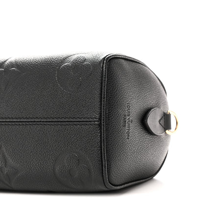 Louis Vuitton Empreinte Monogram Giant Speedy Bandouliere 20 Black 9 of 10
