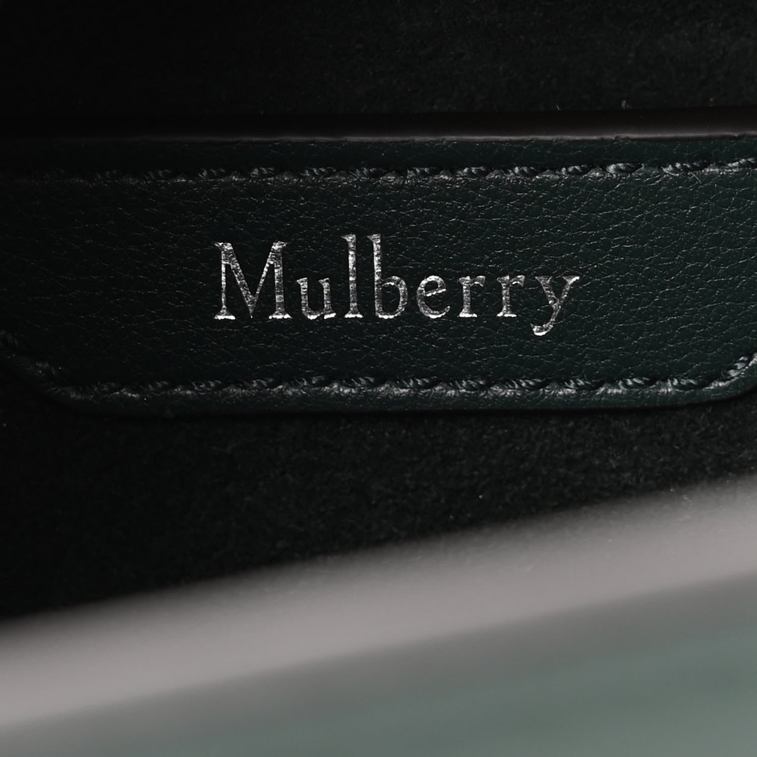 Mulberry Small Classic Silky Calfskin Mini Zipped Bayswater Lawn Green White Mulberry Green 6 of 9