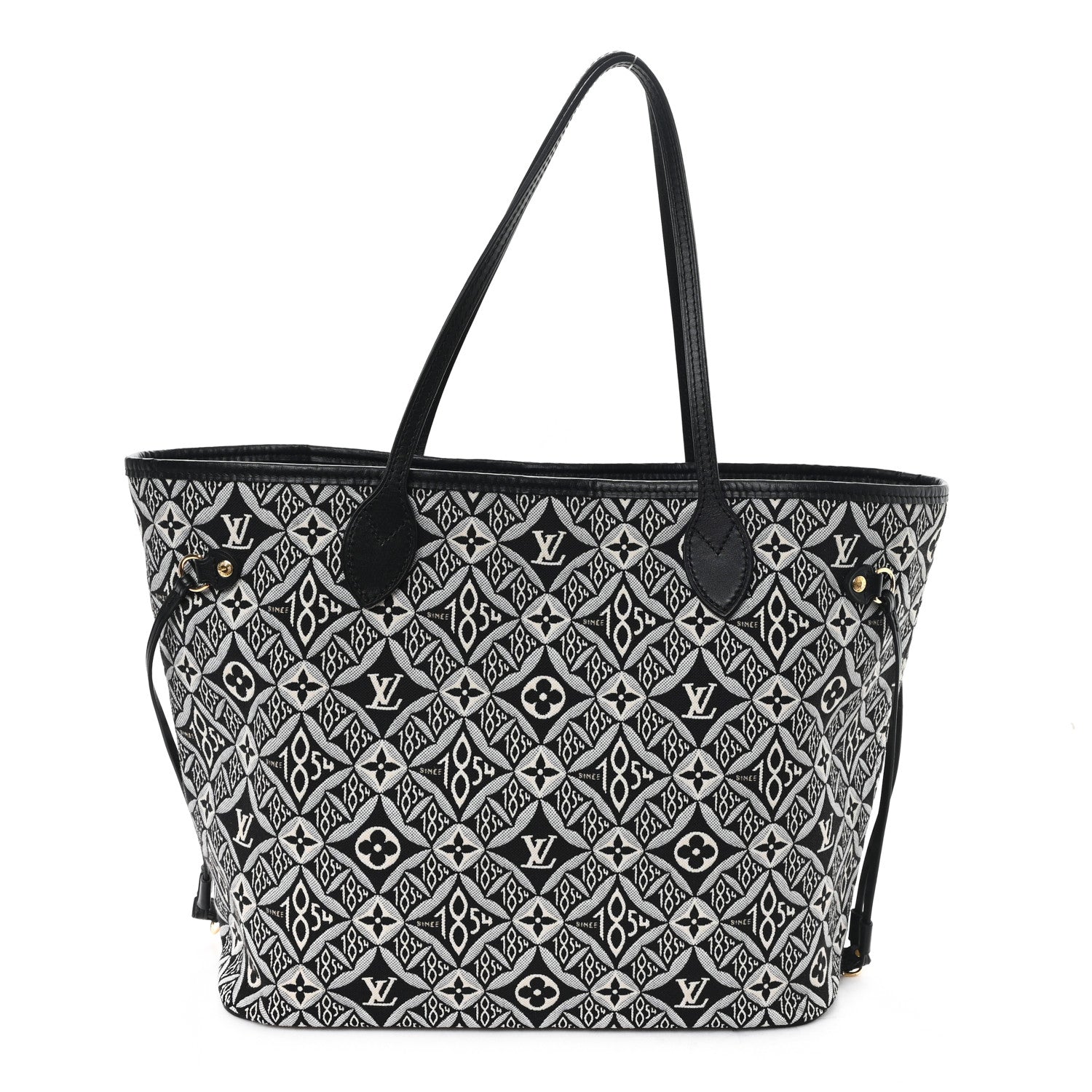 Louis Vuitton Jacquard Since 1854 Neverfull MM Grey 1 of 10