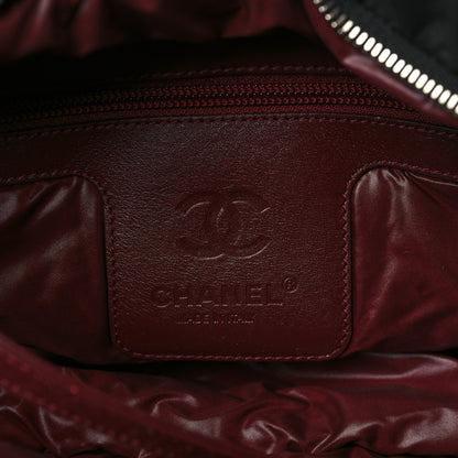 Chanel Nylon Coco Cocoon Zipped Tote Black 5 of 8