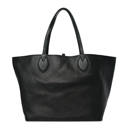 Gucci Grained Calfskin Monogram Large Totissima Reversible Tote Black 4 of 17