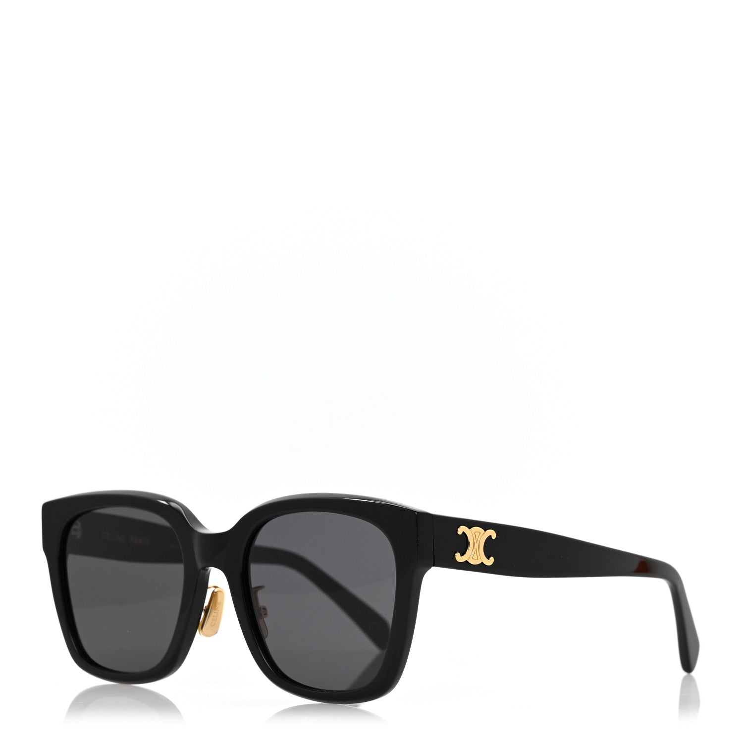 Celine Acetate Triomphe Sunglasses CL40222F Black 3 of 7