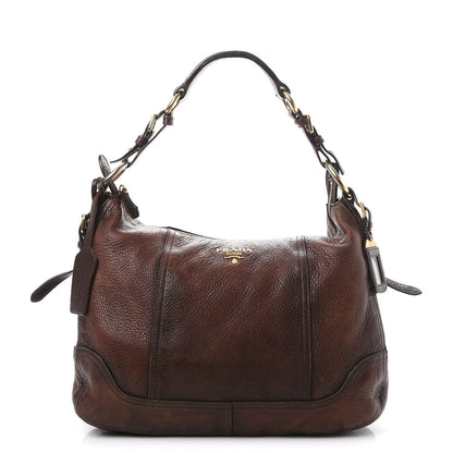 Prada Cervo Antik Hobo Cacao Sfumato 1 of 11