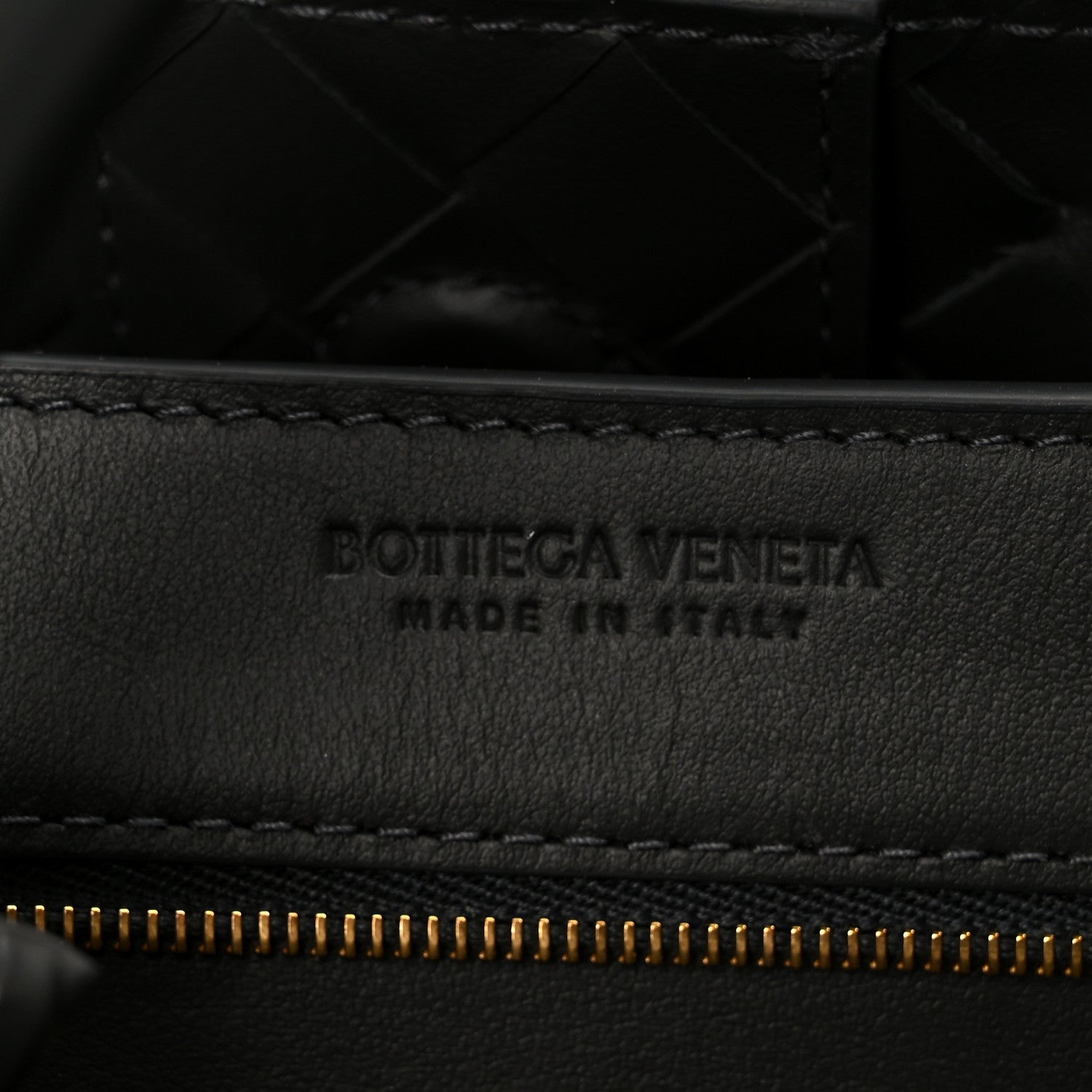 Bottega Veneta Suede Intrecciato Small Andiamo Shoulder Bag Graphite 7 of 10