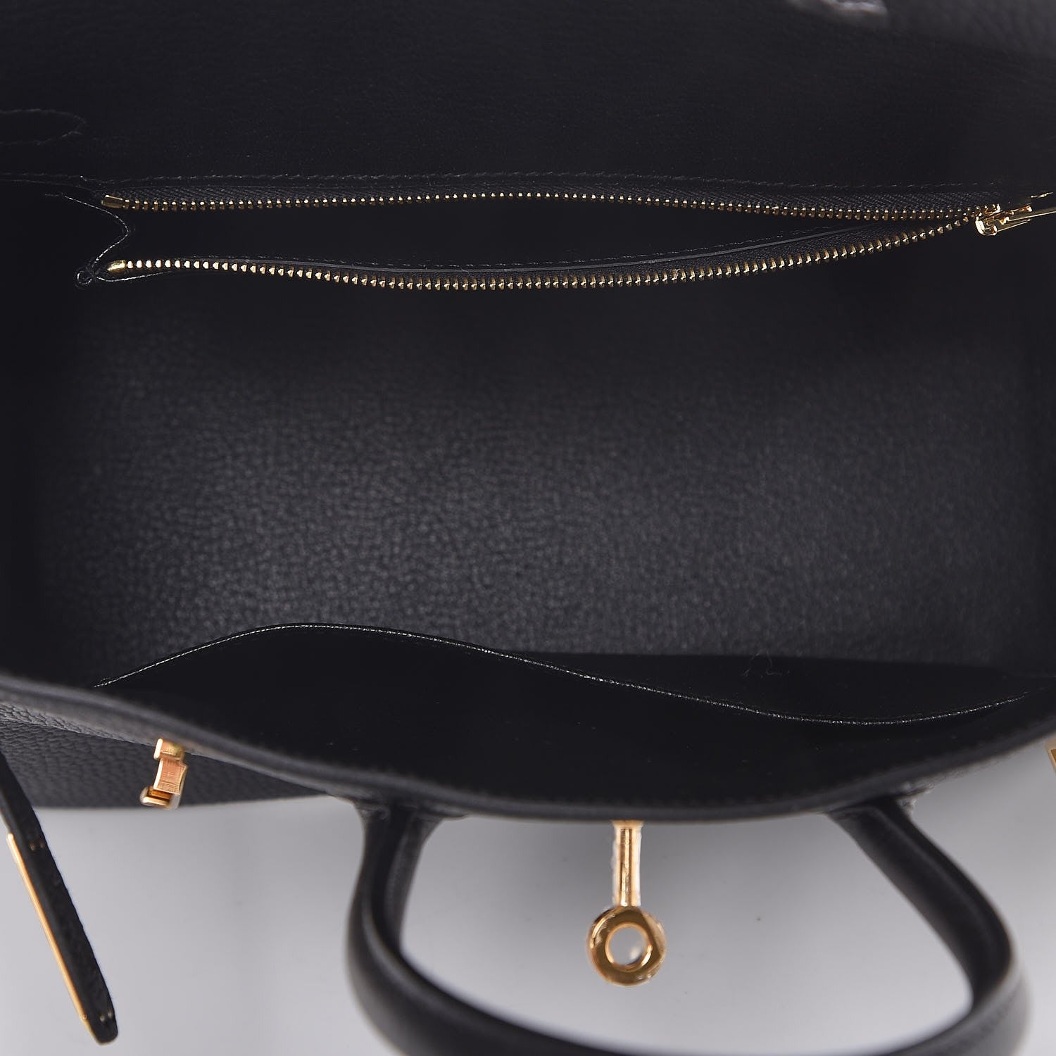 Hermes Togo Birkin 25 Black 5 of 8