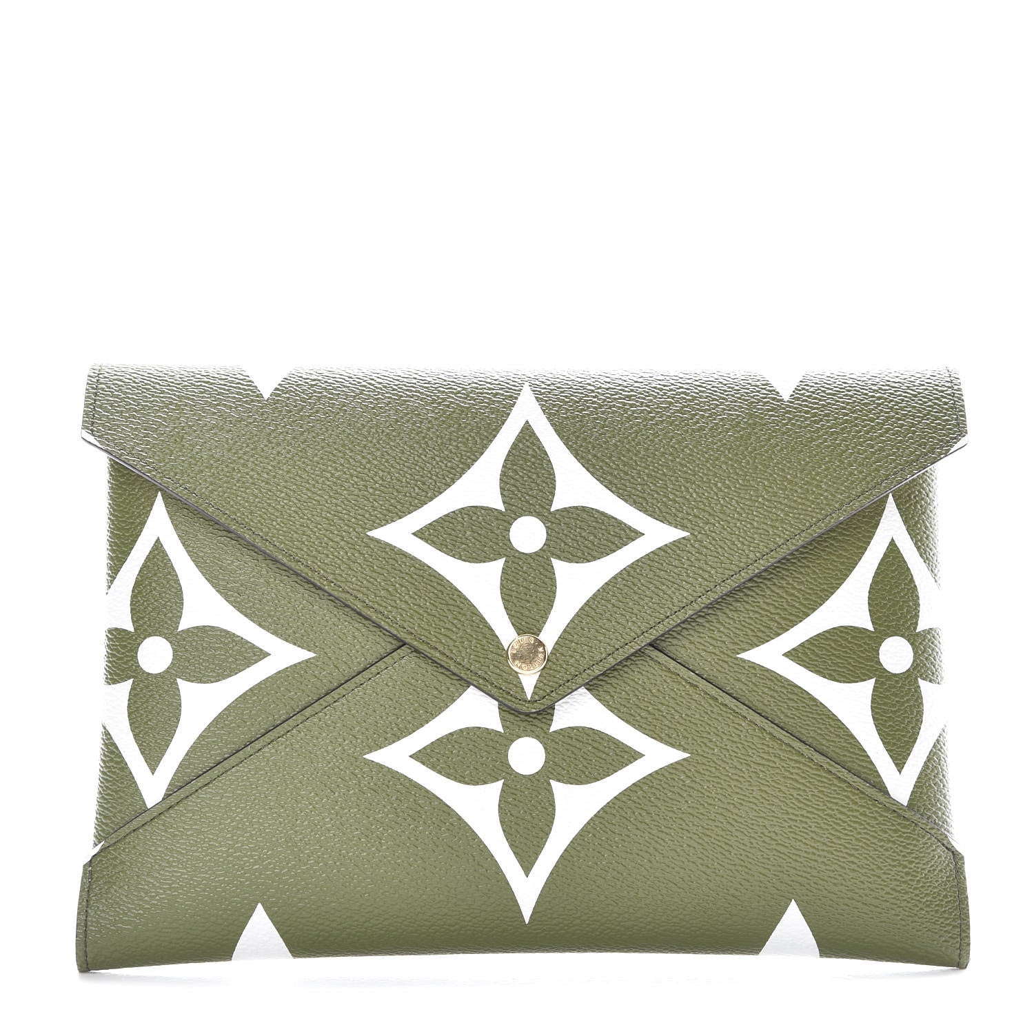 Louis Vuitton Monogram Giant Large Kirigami Pochette Kaki 1 of 8