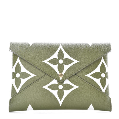 Louis Vuitton Monogram Giant Large Kirigami Pochette Kaki 1 of 8