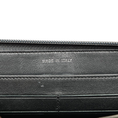 Chanel Glazed Calfskin Boy Zip Around Wallet Grey 6 of 11