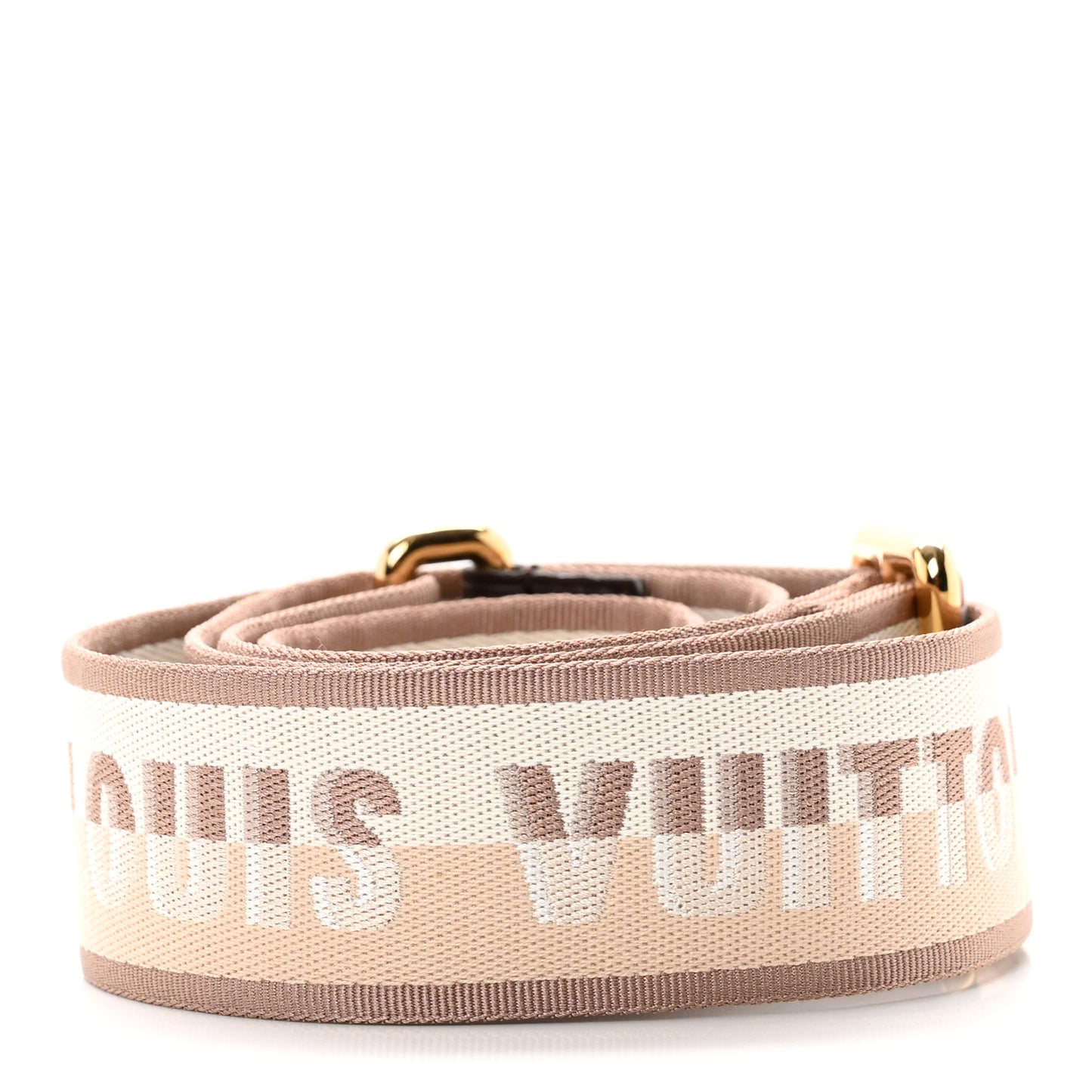 Jacquard Speedy Bandouliere 20 Shoulder Strap Beige Brown