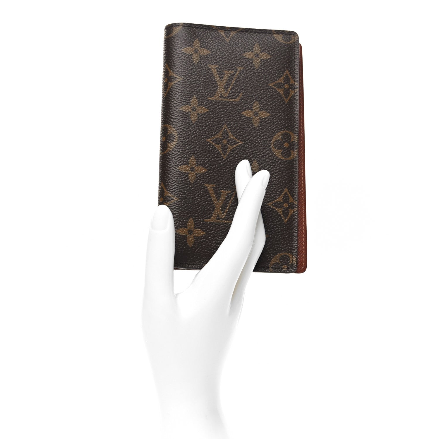 Louis Vuitton Monogram Simple Checkbook Holder Wallet Cover 2 of 8