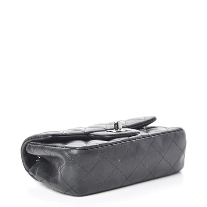 Chanel Lambskin Quilted Extra Mini Rectangular Flap Black 4 of 21