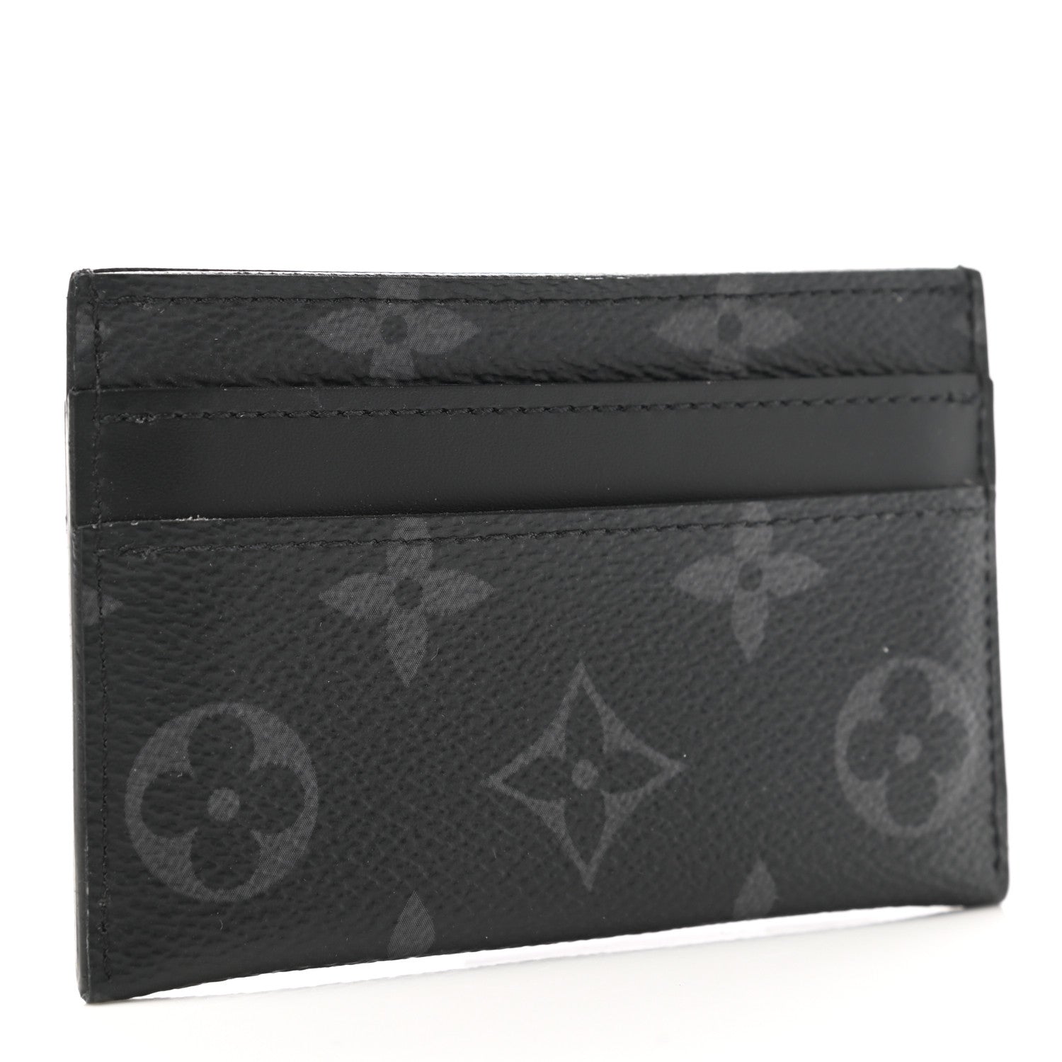 Louis Vuitton Monogram Eclipse Porte-Cartes Double Card Holder 3 of 7