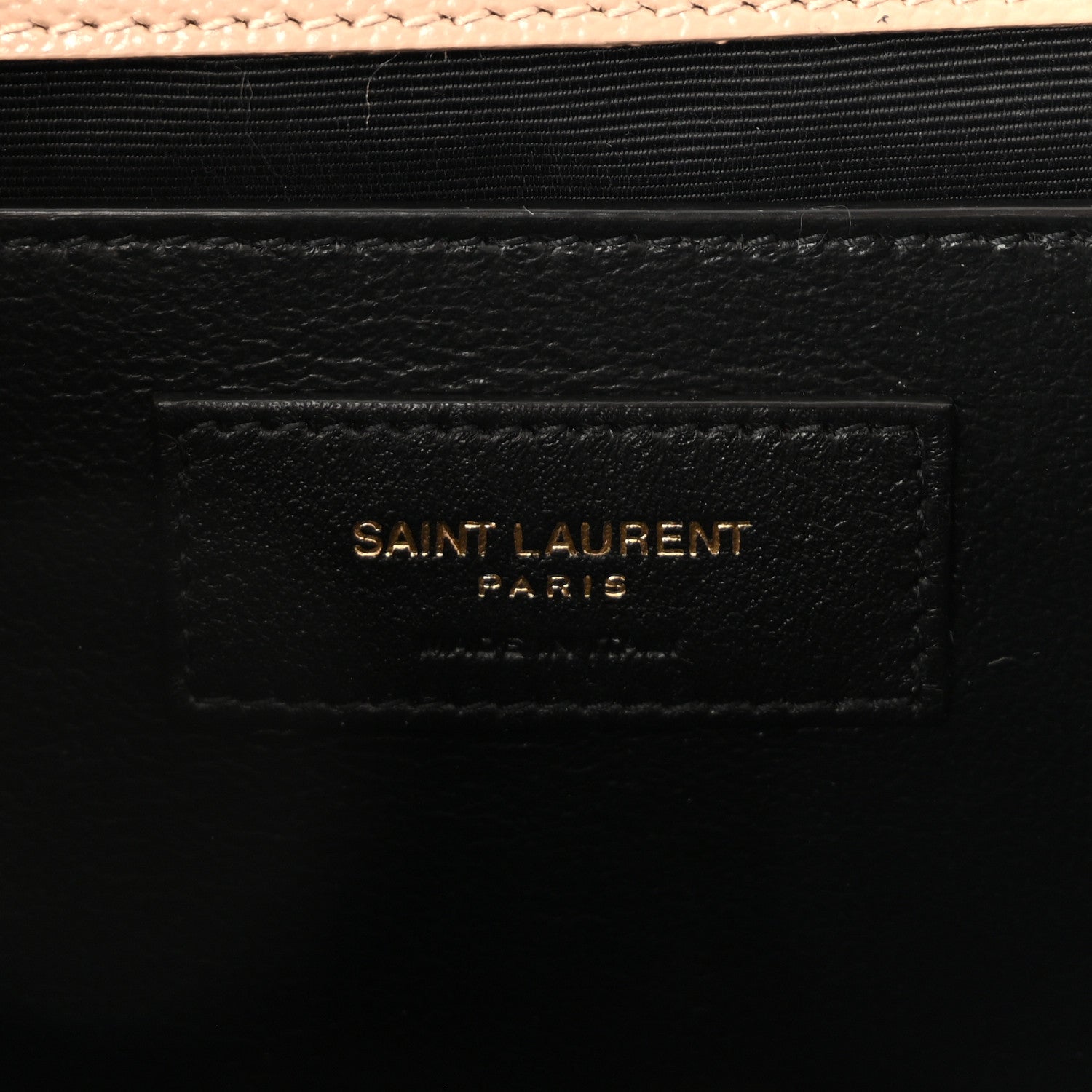 Saint Laurent Grain De Poudre Medium Monogram Kate Satchel Nude Powder 6 of 9