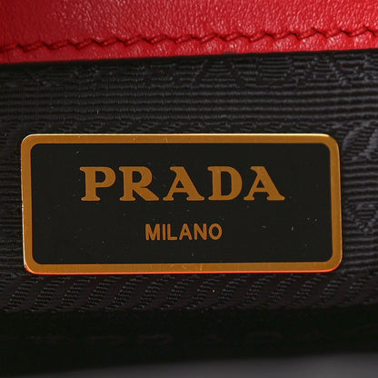 Prada Saffiano Soft Calfskin Tote Fuoco 6 of 10