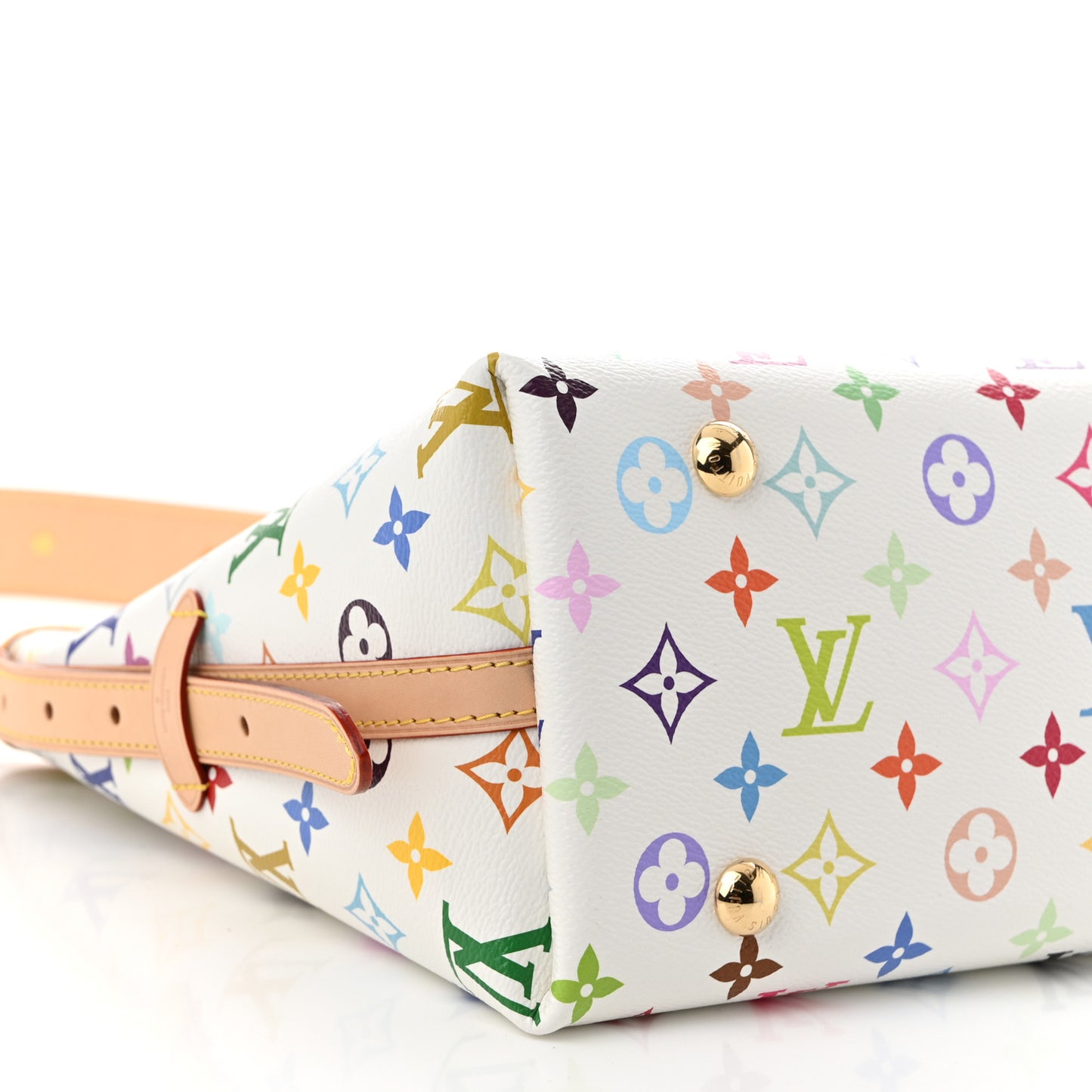 LV X TM Monogram Multicolor CarryAll PM White