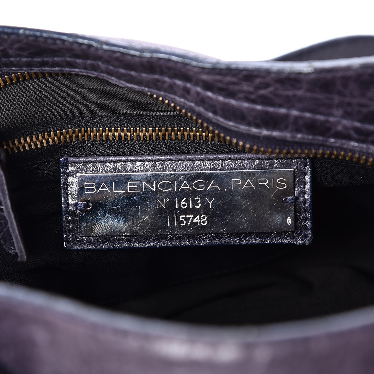 Balenciaga Chevre Classic Hardware City Encre 6 of 7