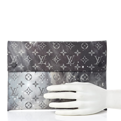 Louis Vuitton Monogram Galaxy Pochette Alpha Triple 2 of 9