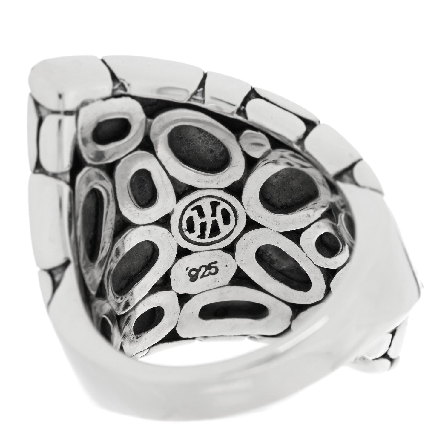 John Hardy Sterling Silver Kali Ring 61 9.5 4 of 4