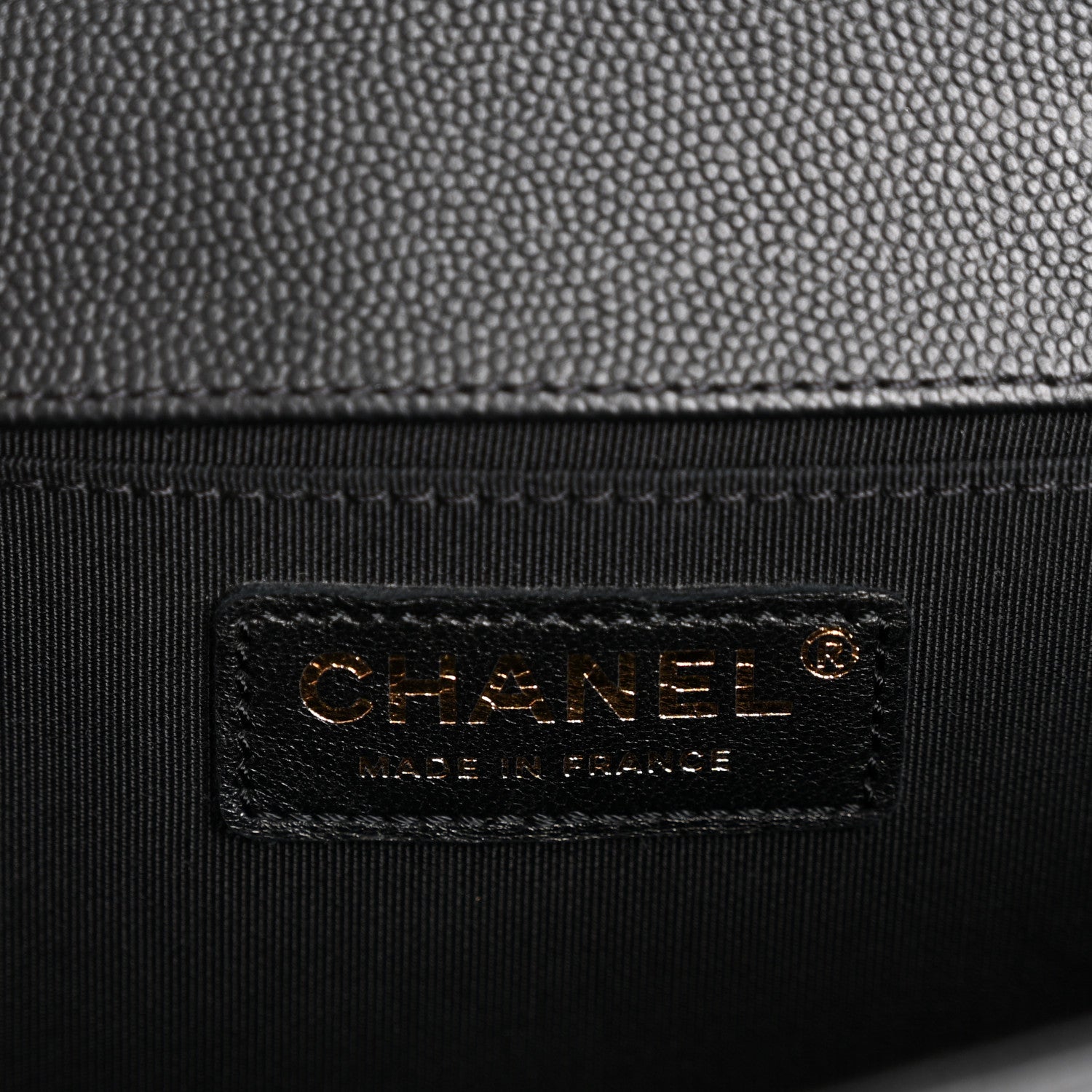 Chanel Caviar Quilted Medium Boy Flap Black 5 of 9