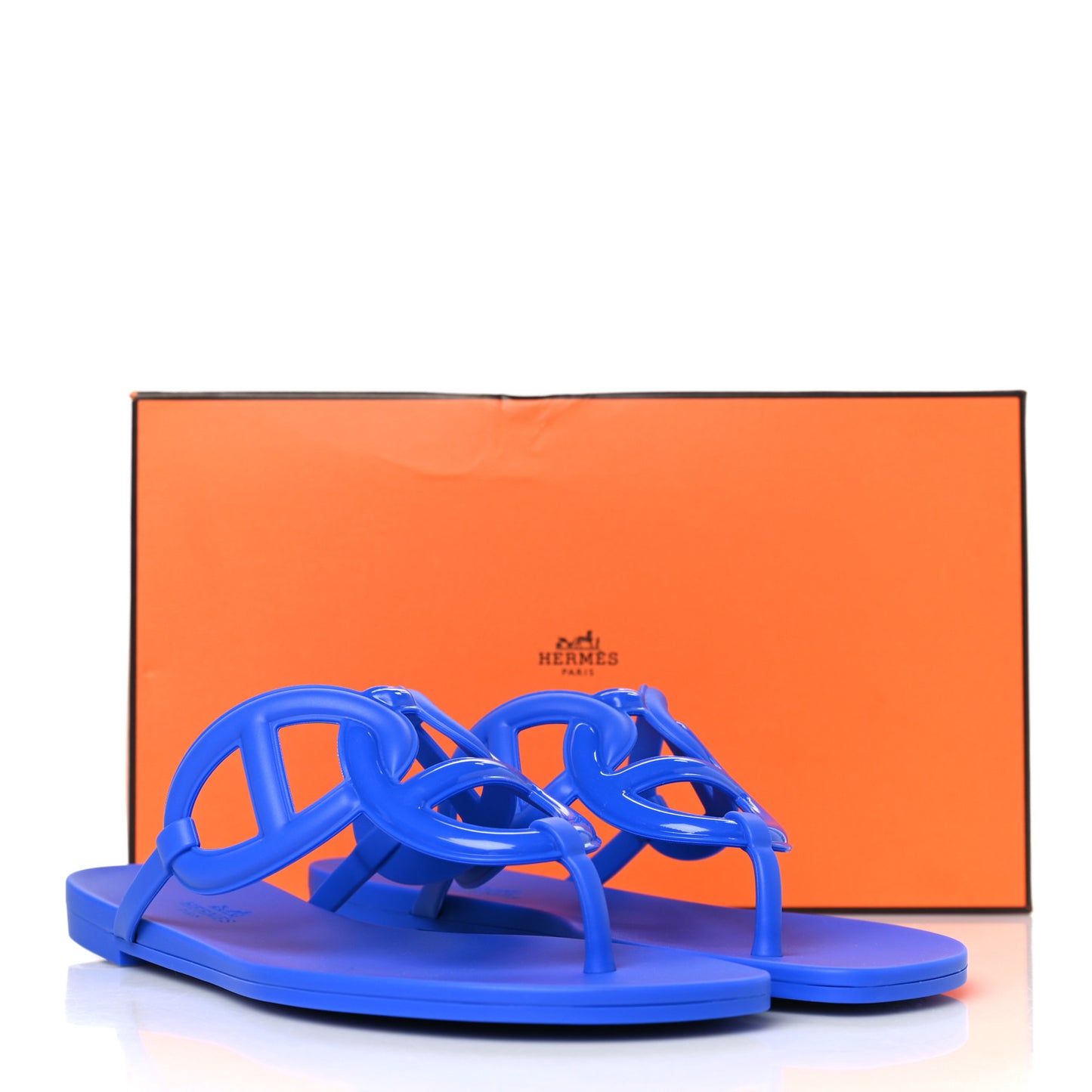 Rubber Womens Egerie Sandals 38 Bleu Outremer