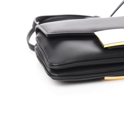 Fendi Vitello Grace Matte Duo Baguette Black 8 of 12