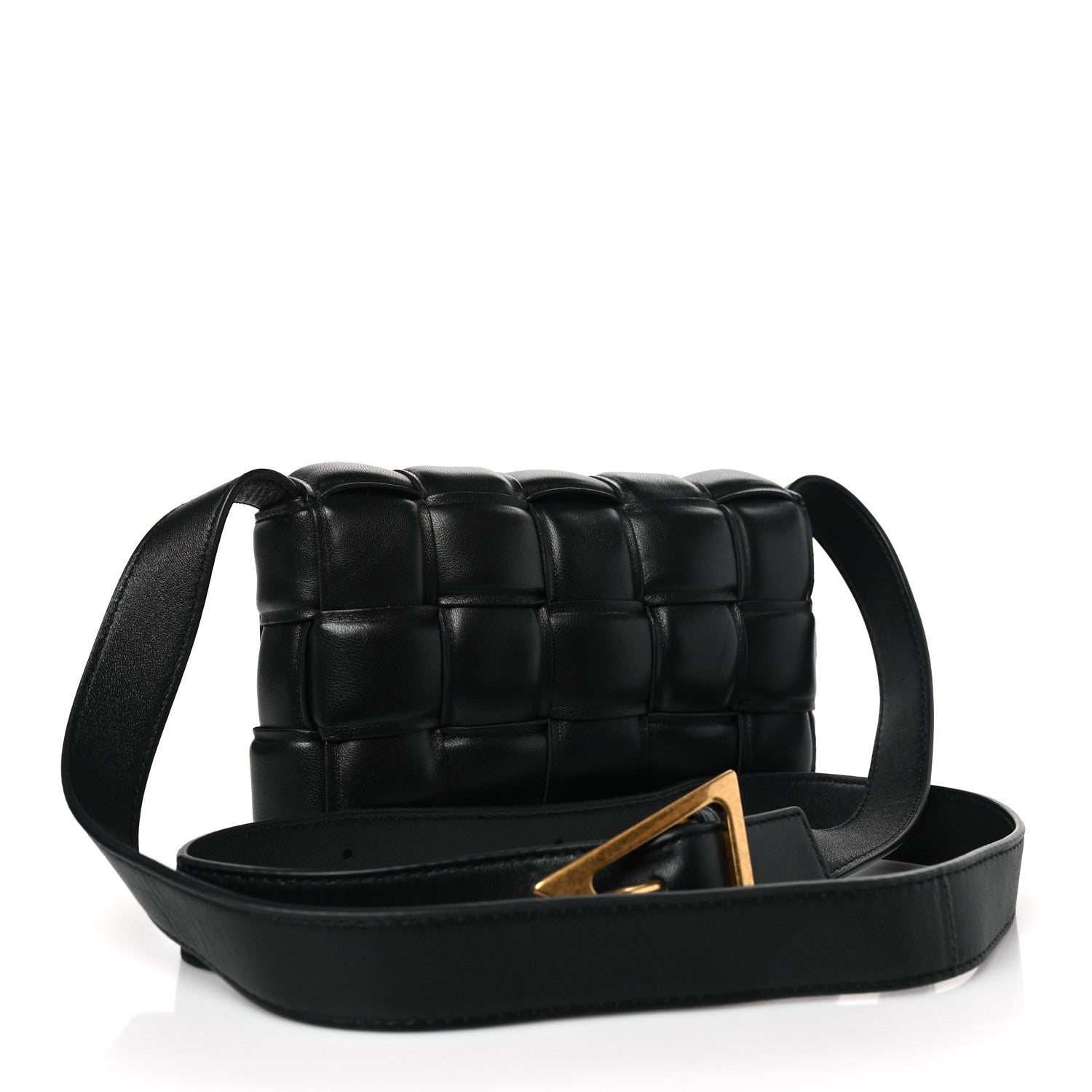 Bottega Veneta Nappa Intrecciato Small Padded Cassette Crossbody Bag Black 3 of 8