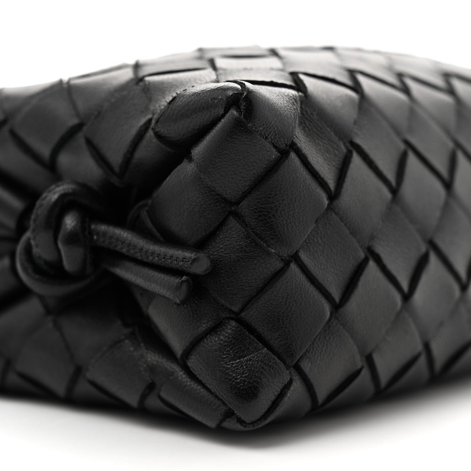 Bottega Veneta Nappa Intrecciato Mini Loop Camera Bag Black 8 of 9
