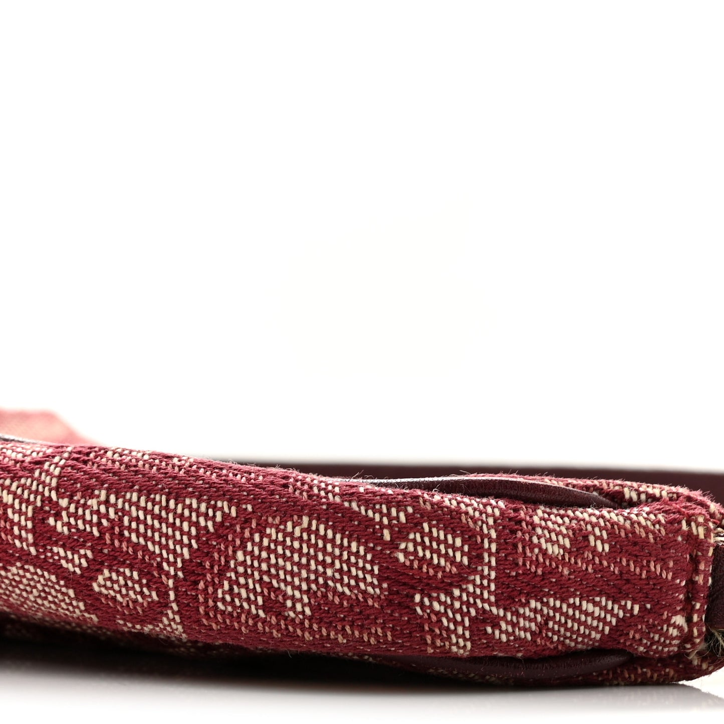Monogram Mini Saddle Pochette Burgundy