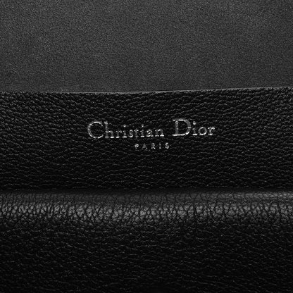 Christian Dior Supple Grained Calfskin Medium Open Bar Tote Black 7 of 8