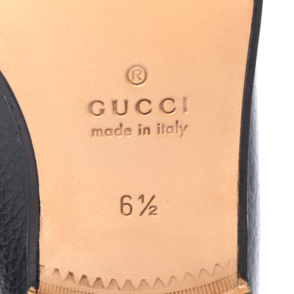 Gucci Road Calfskin Mens Horsebit Loafers 6.5 Black 6 of 8