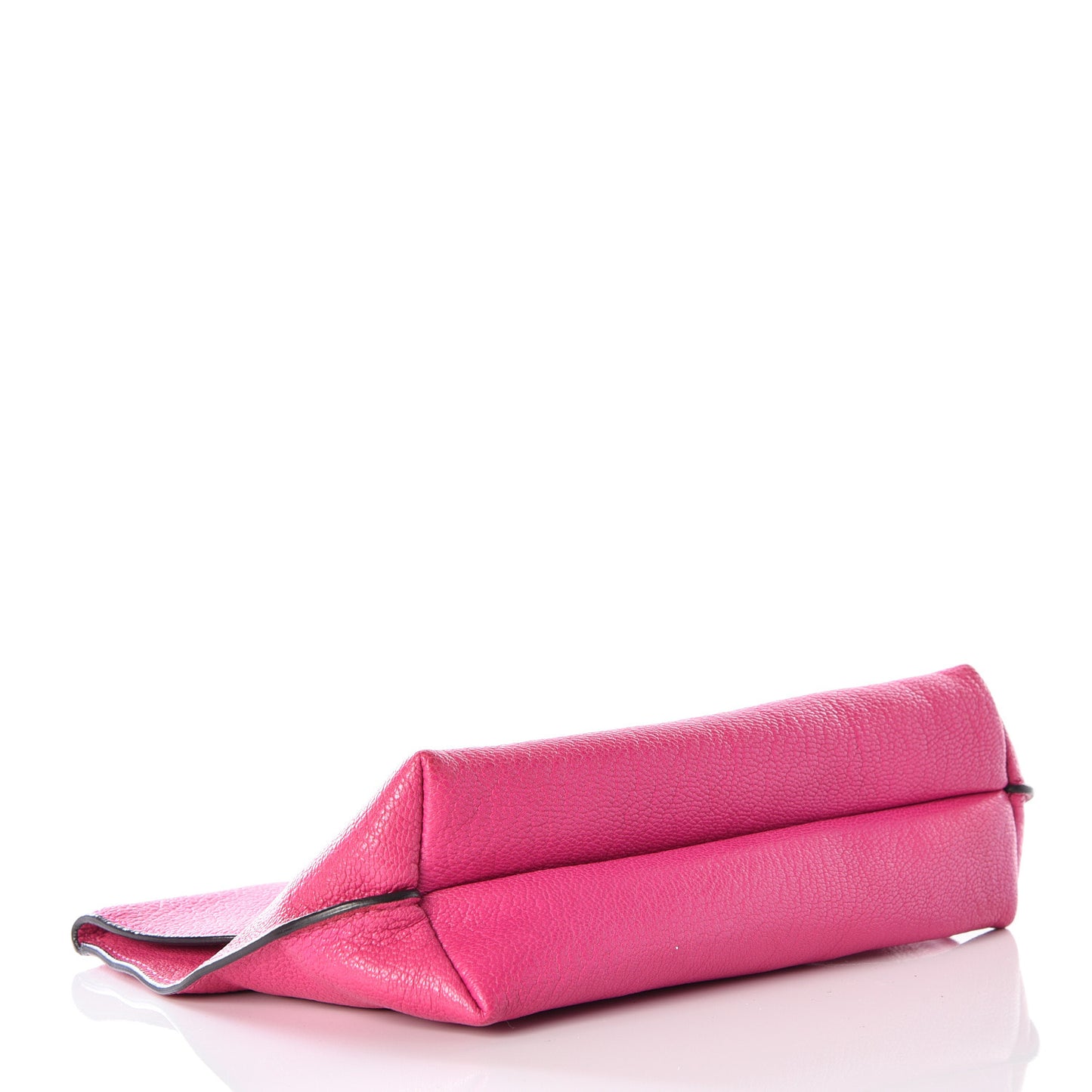 Classic Grain Calfskin Darley Cosmetic Pouch Pink