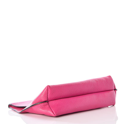 Mulberry Classic Grain Calfskin Darley Cosmetic Pouch Pink 3 of 9