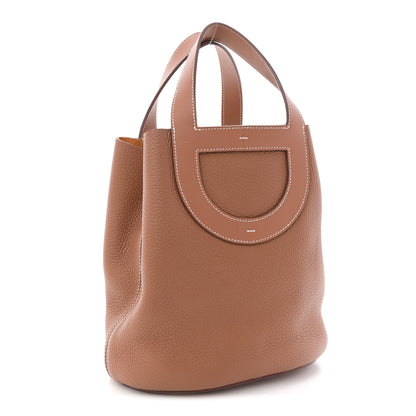 Hermes Taurillon Clemence Swift In-The-Loop 23 Bag Gold 4 of 19
