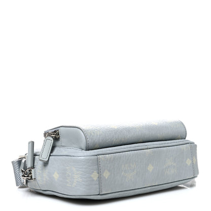 MCM Visetos Monogram Small Aren Crossbody Sky 4 of 10